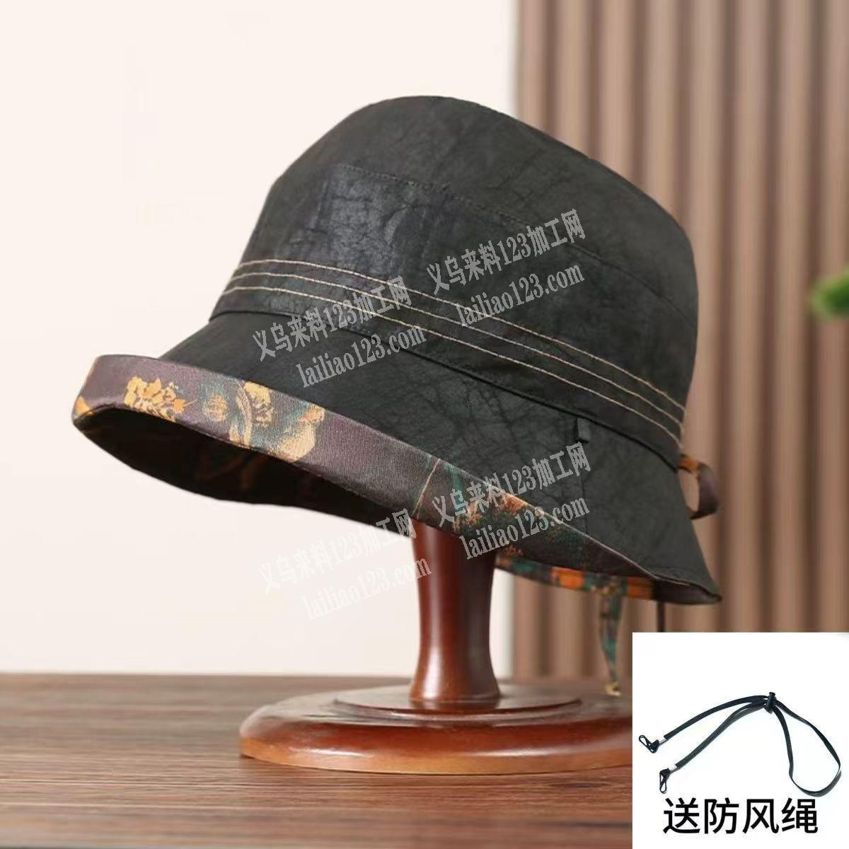 布艺帽子订单，渔夫帽成品订单。寻找帽子工