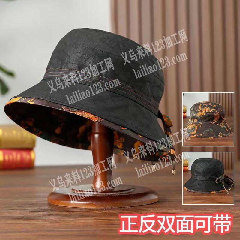 布艺帽子订单，渔夫帽成品订单。寻找帽子工