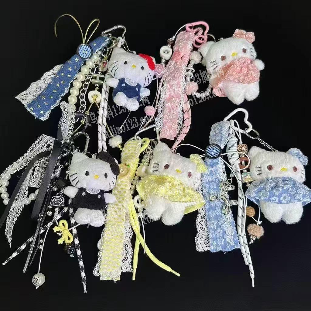 钥匙扣手工活外发加工，如图，纯加工的。寻