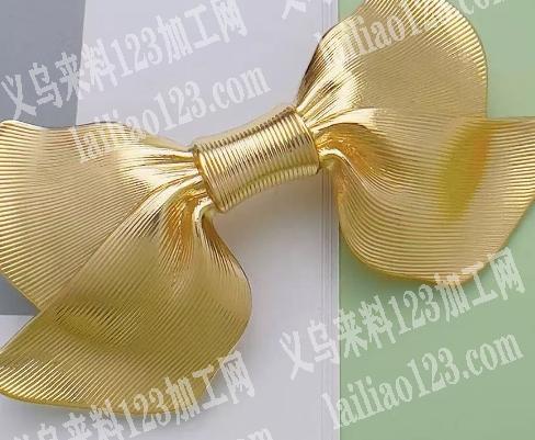 合金压铸订单。蝴蝶结发夹订单。，寻找压铸