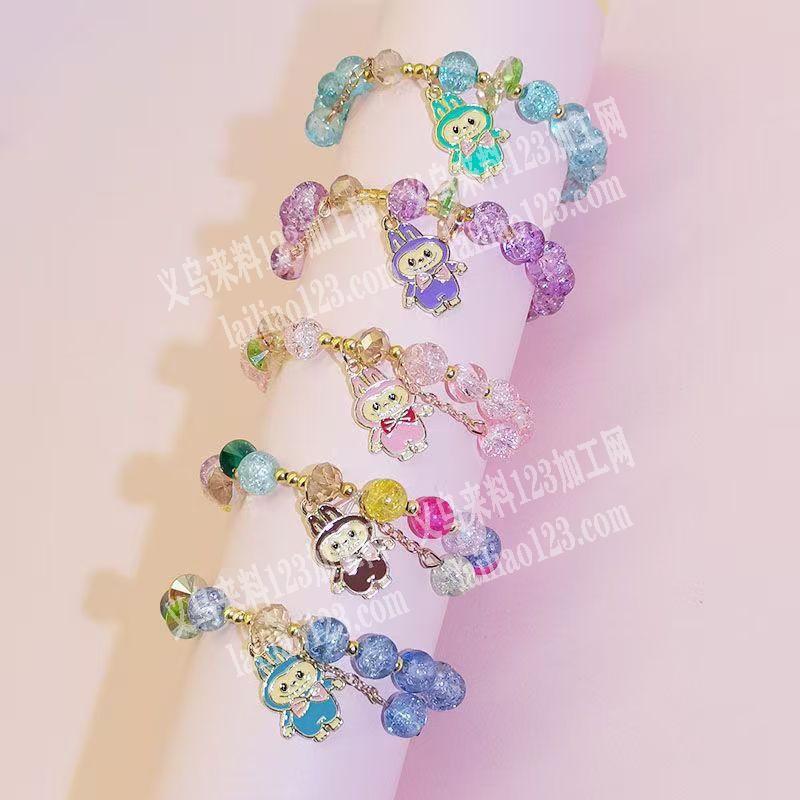 长期有手工串珠手链成品订单，如图，成品手