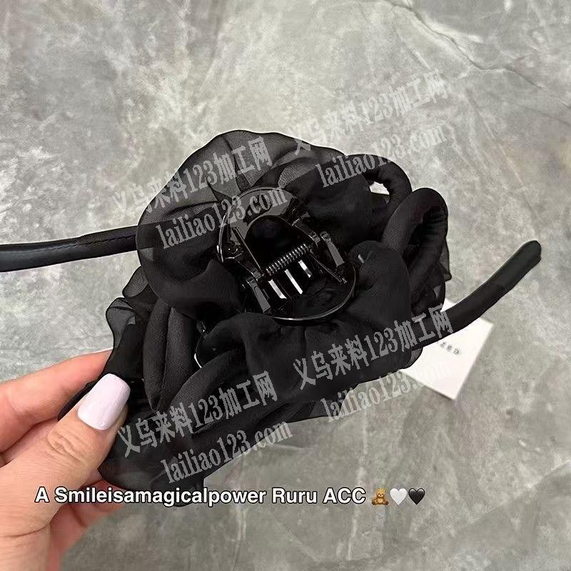 郁金香花苞款式的头饰成品订单，寻找成品工