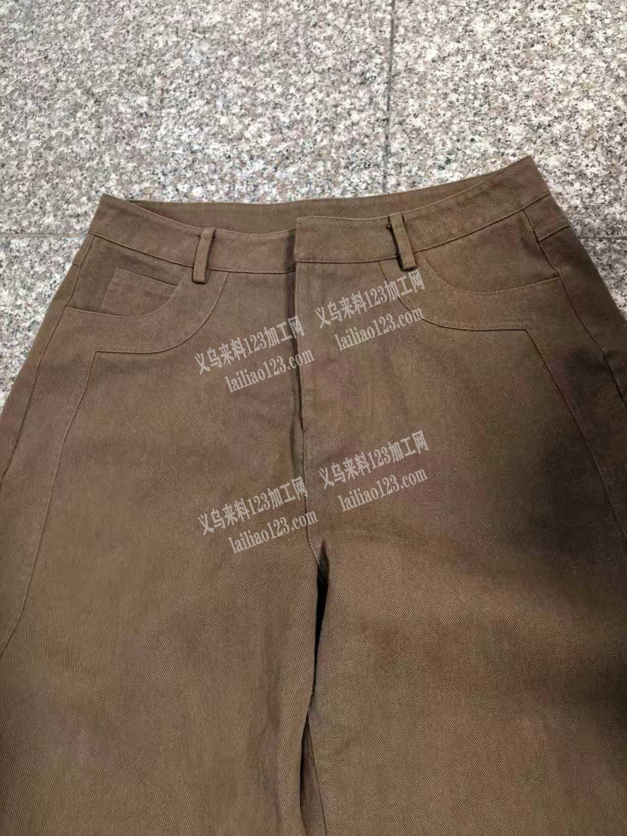 老板委托寻找：裤子外发加工，找专业做梭织