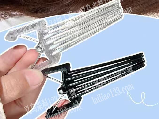 大量订单，刘海蓬松发夹订单，如图，寻找工