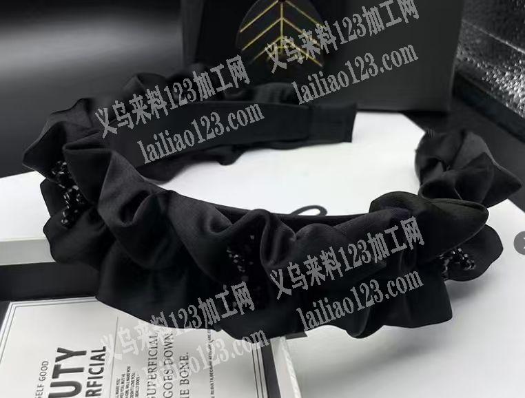 布艺手工缠绕的发箍成品订单，如图，寻找发