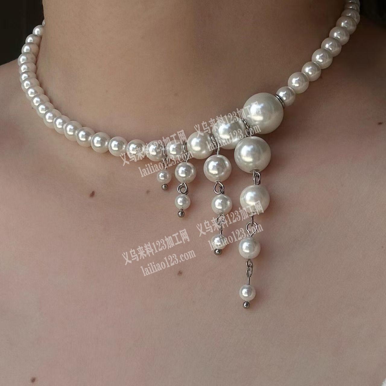 珍珠项链手工活外发，寻找饰品手工活加工厂