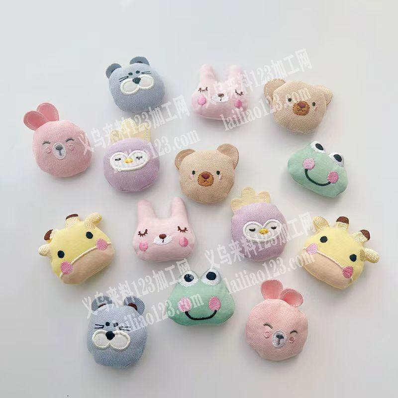 绣花+充棉+车缝包工包料成熟的工厂新手不