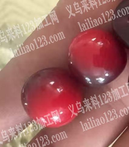 樱桃珠子上面喷漆，寻找喷漆的加工厂，请联