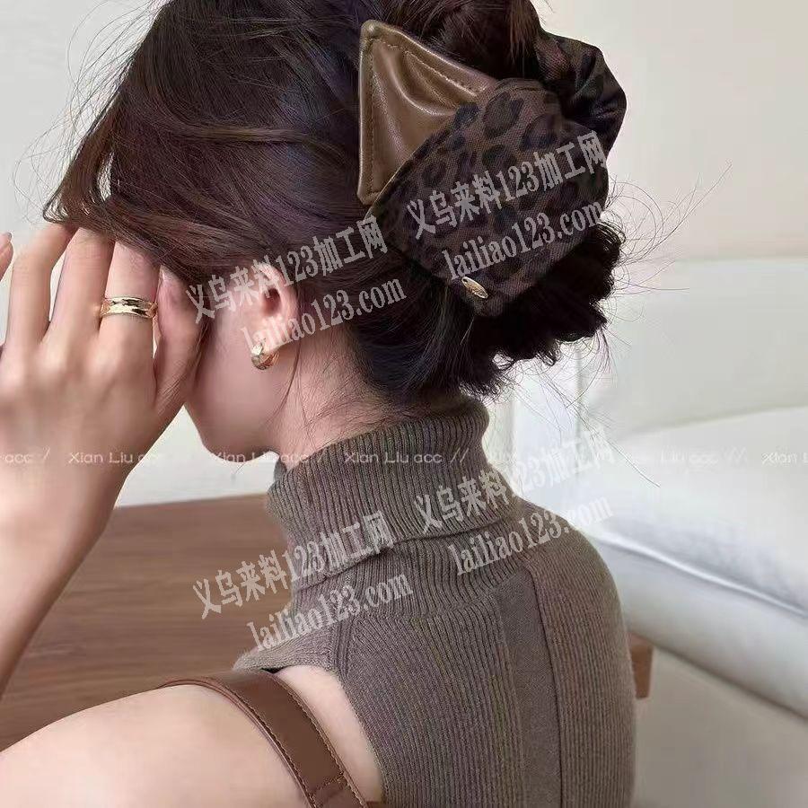 1-2万布艺抓夹订单，如图，爆款发夹订单