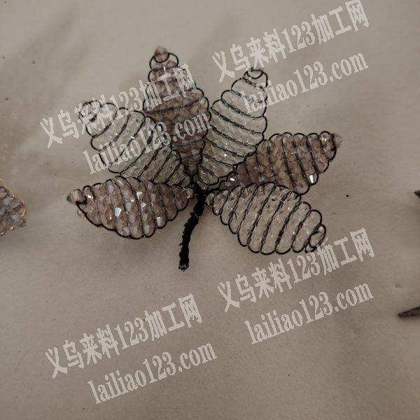 专业承接手工代加工，串珠，挂圈九字针，组