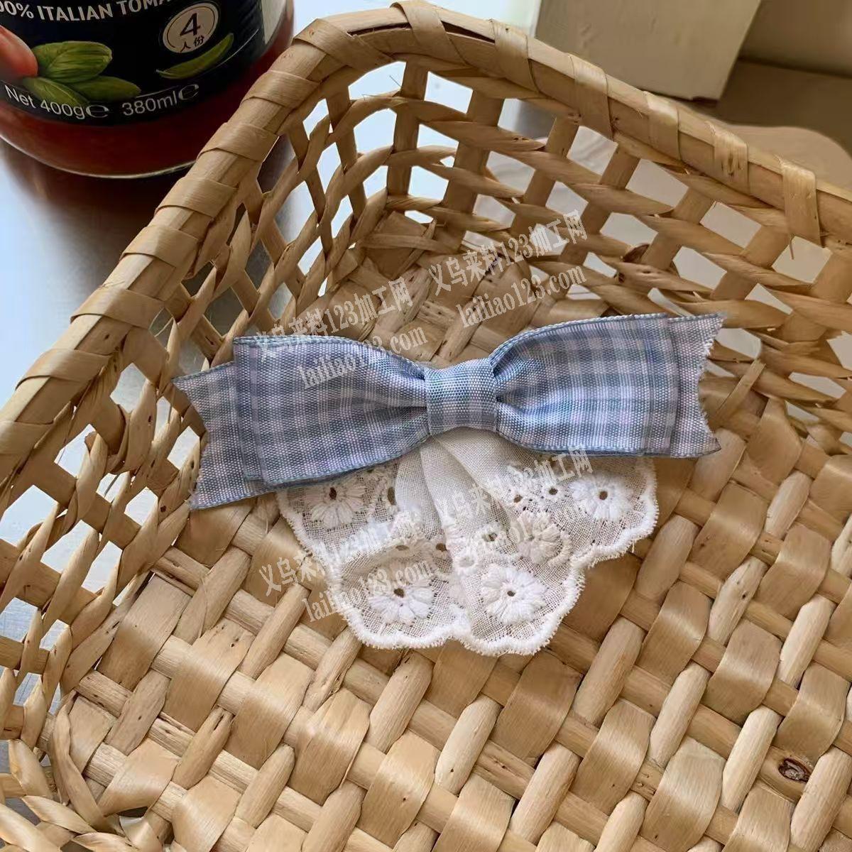 打蝴蝶结缝纫的手工活外发，如图，寻找打蝴