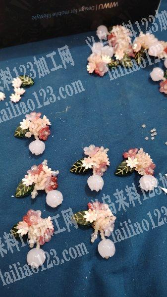 串珠挂圈胶枪组装各种手工代加工