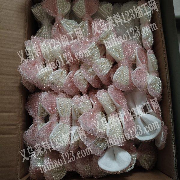 串珠挂圈胶枪组装各种手工代加工