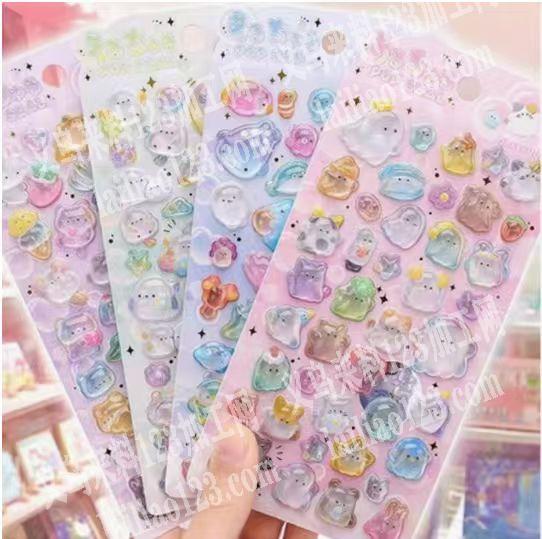 如图3D浮雕贴纸订单，寻找源头工厂，请联