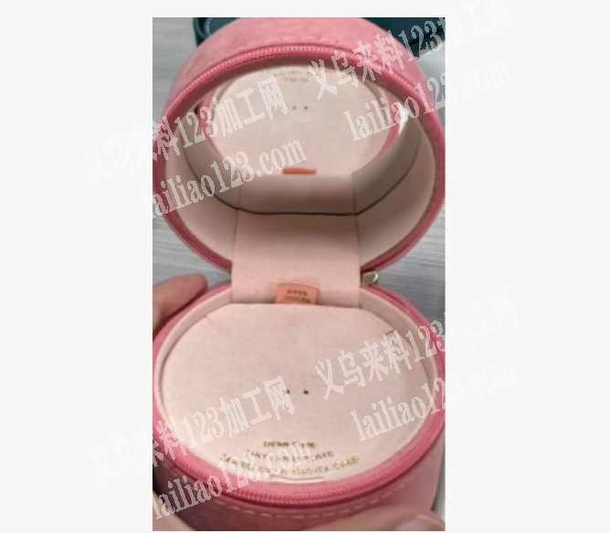 化妆收纳盒订单，如图，寻找工厂合作。鹿皮