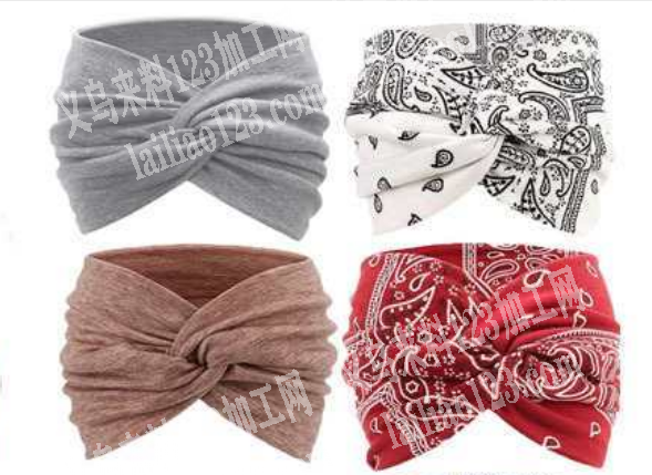 寻找这个发带的成品工厂，有意者，请联系详