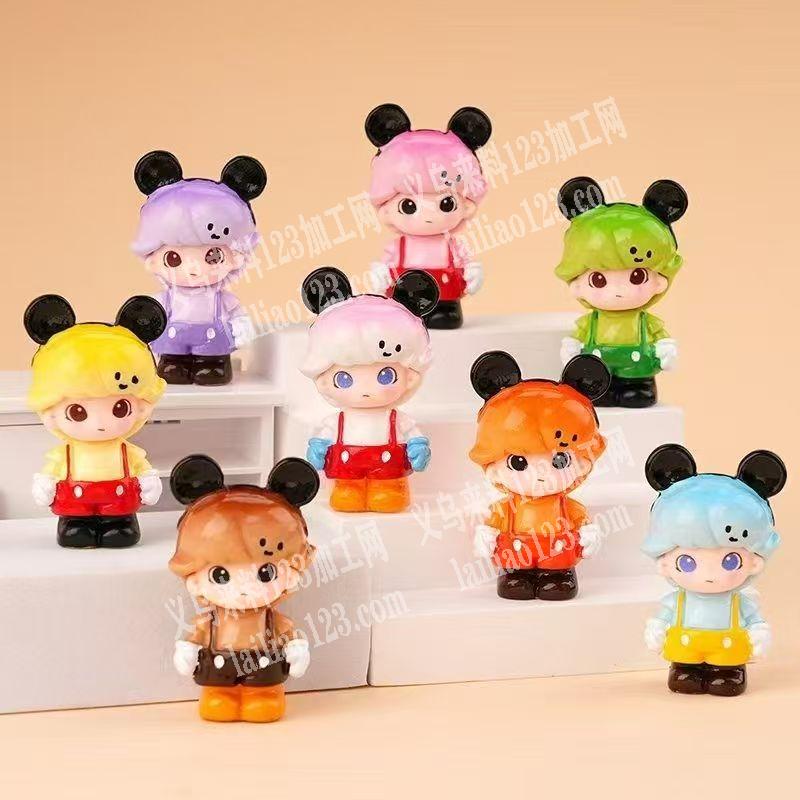 大量树脂小公仔订单，如图，寻找专业做的工