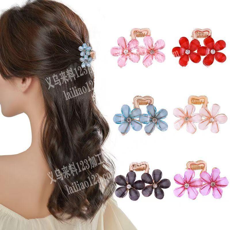 60万小抓夹订单，如图小花抓夹订单，多色