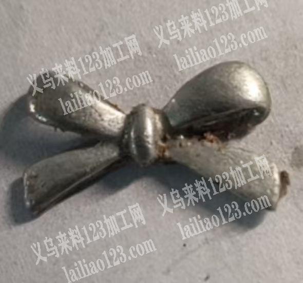 合金蝴蝶结订单，如图，寻找压铸|翻砂的工