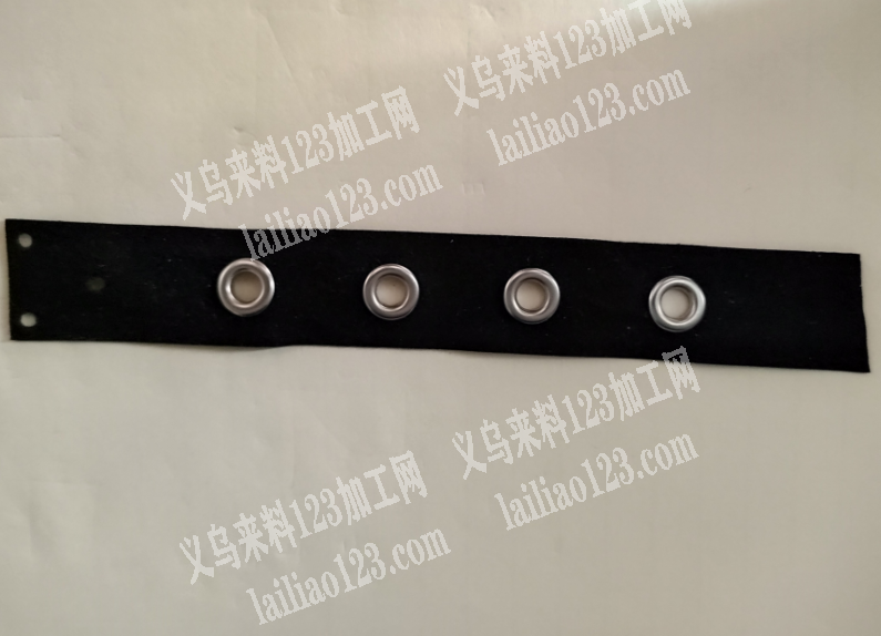 如图带子上面打气外发加工，找专业做打气眼