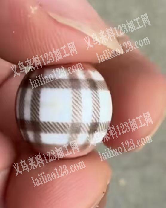 这种珠子上面印花外发加工，寻找印花的加工