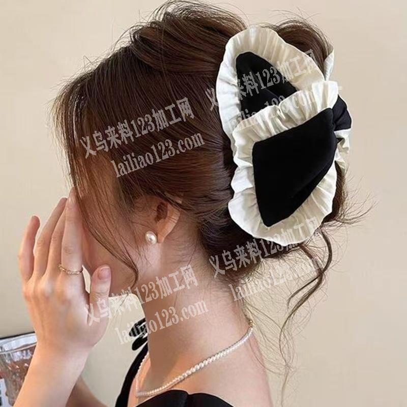 布艺花边抓夹外发加工，如图，寻找布艺饰品