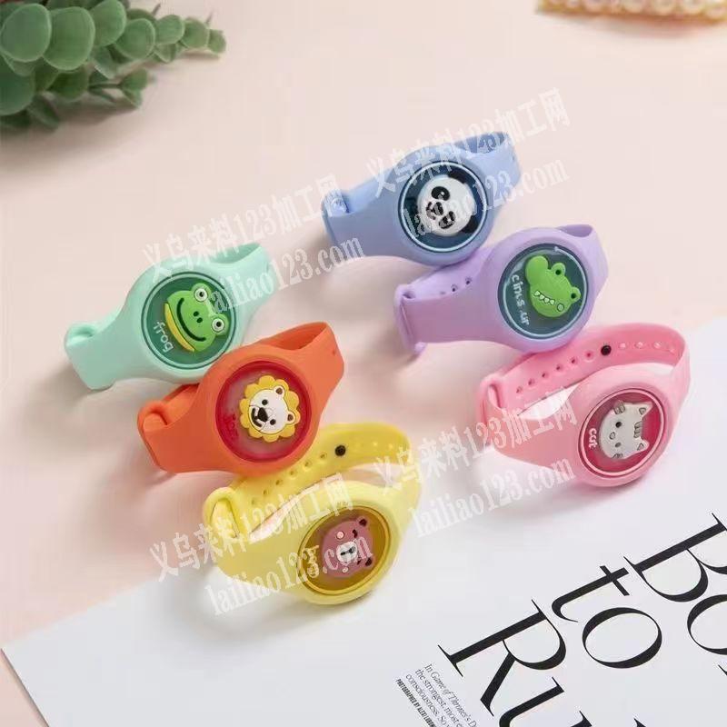 老板委托寻找：驱蚊手环订单，如图软胶发光