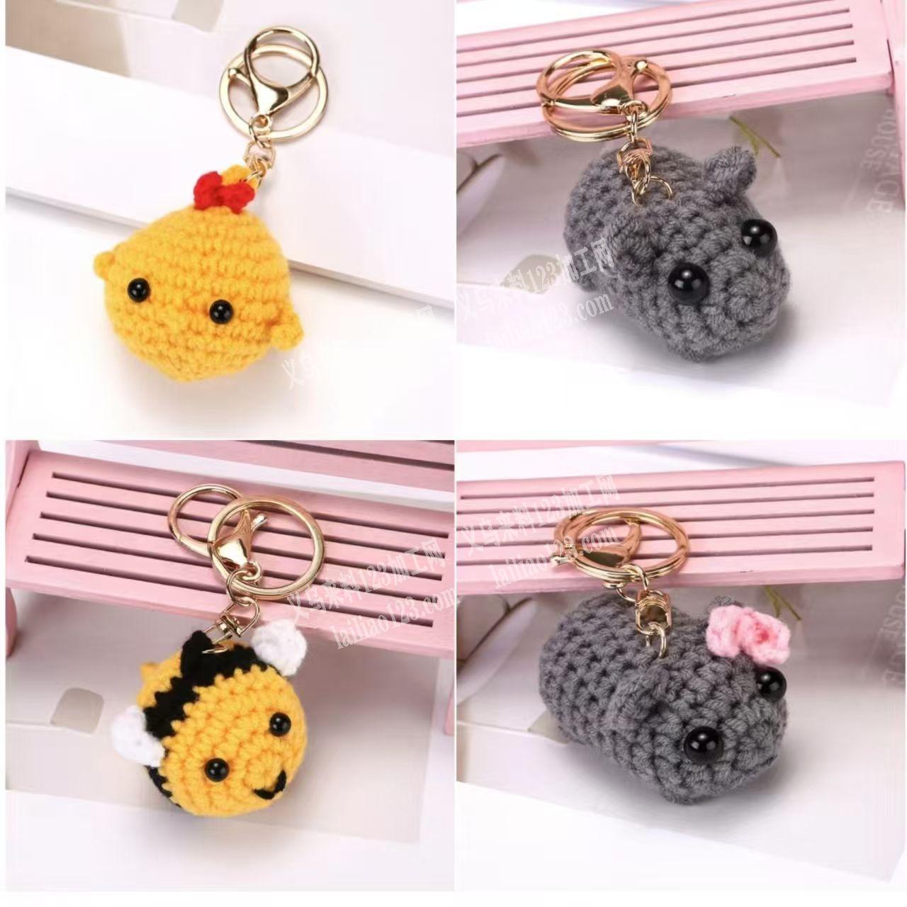 钩针编织的挂件订单，如图，有订单，寻找工