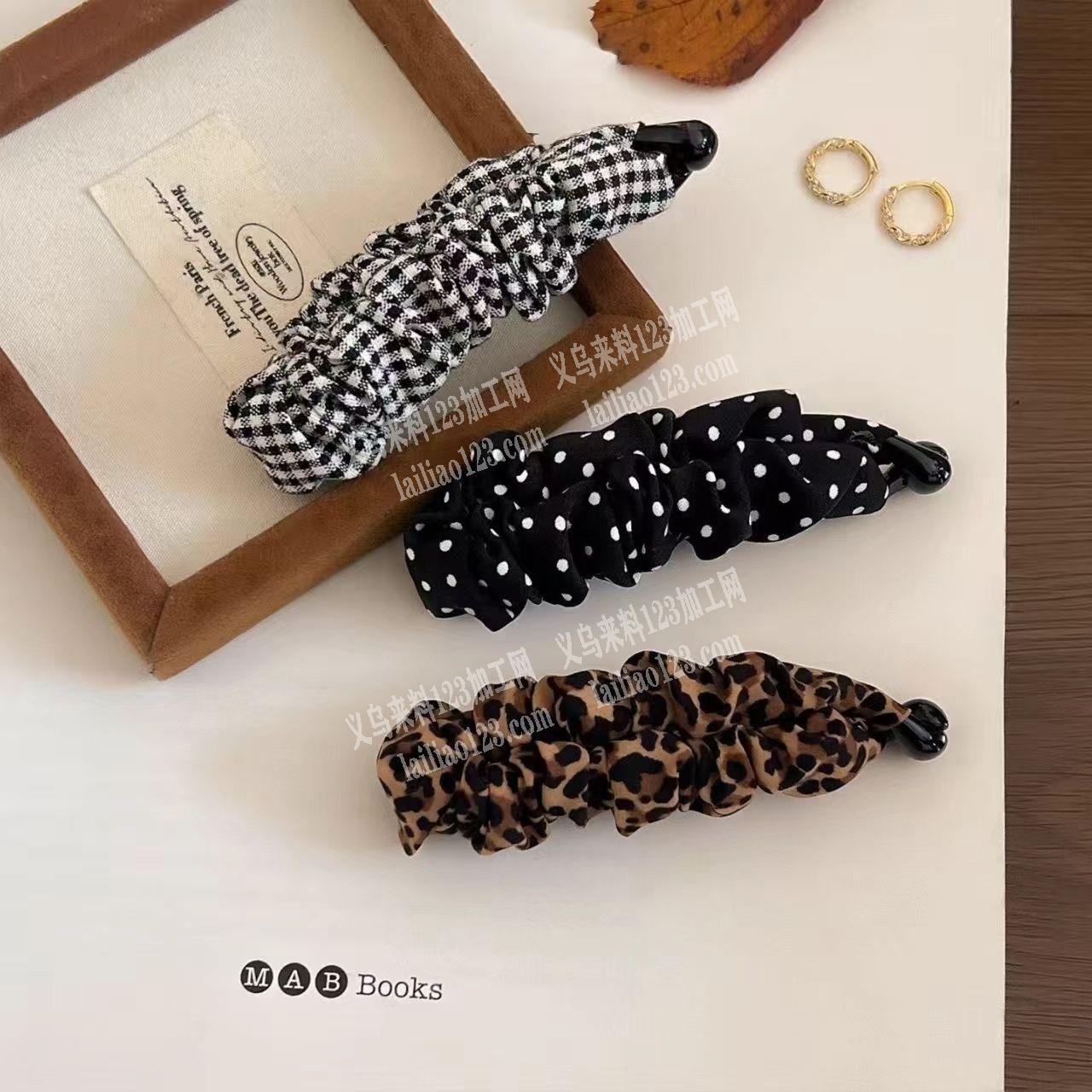 布艺发夹外发加工，如图，寻找会做的加工厂