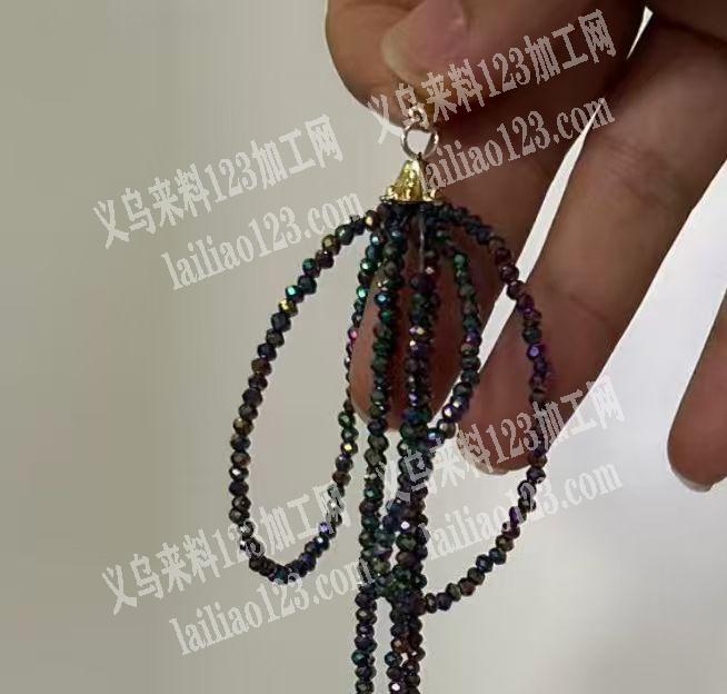 穿米珠的手工活外发，可以发外地，如图，寻