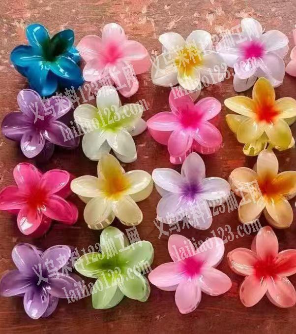 寻找专业生产鸡蛋花发夹的工厂没有订单，请