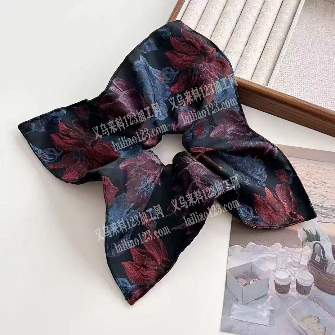 布艺四角发圈订单，寻找专业做发圈的工厂，