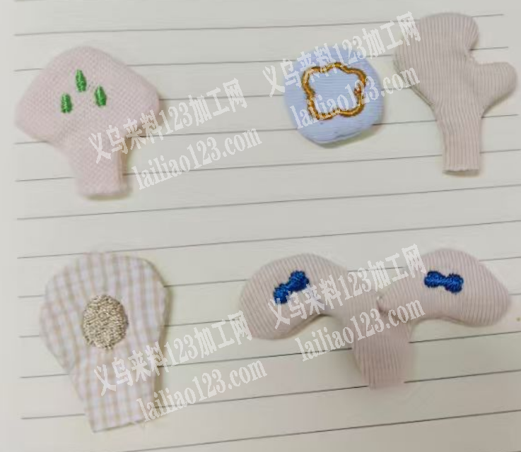 绣花+剪翻外发加工，如图，需要有绣花机并