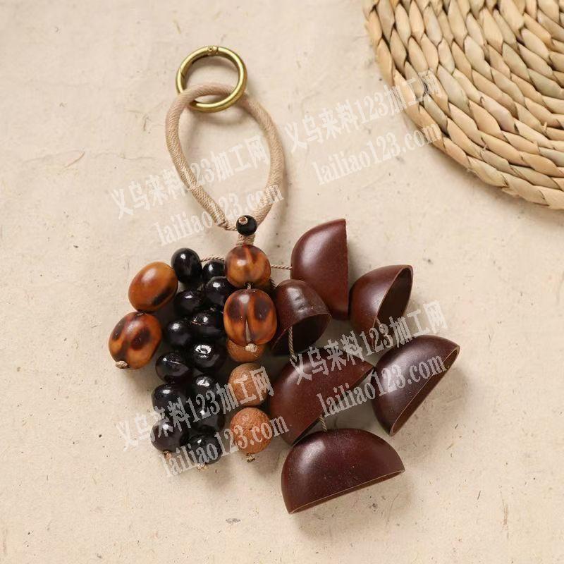 挂件手工活外发，。附图片，如图这样的手工