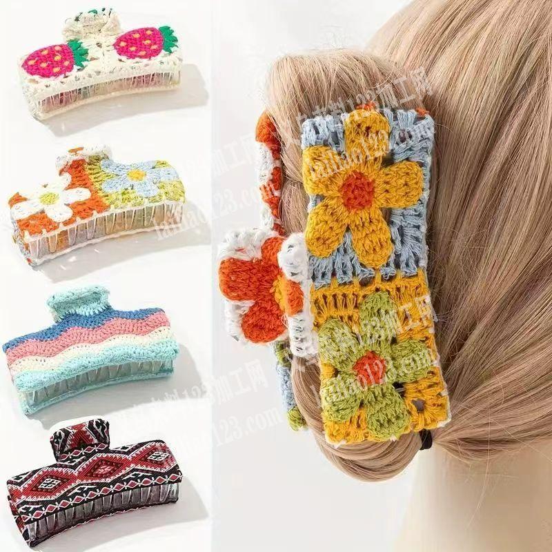 抓夹手工活外发【包发夹+粘胶的手工活】寻