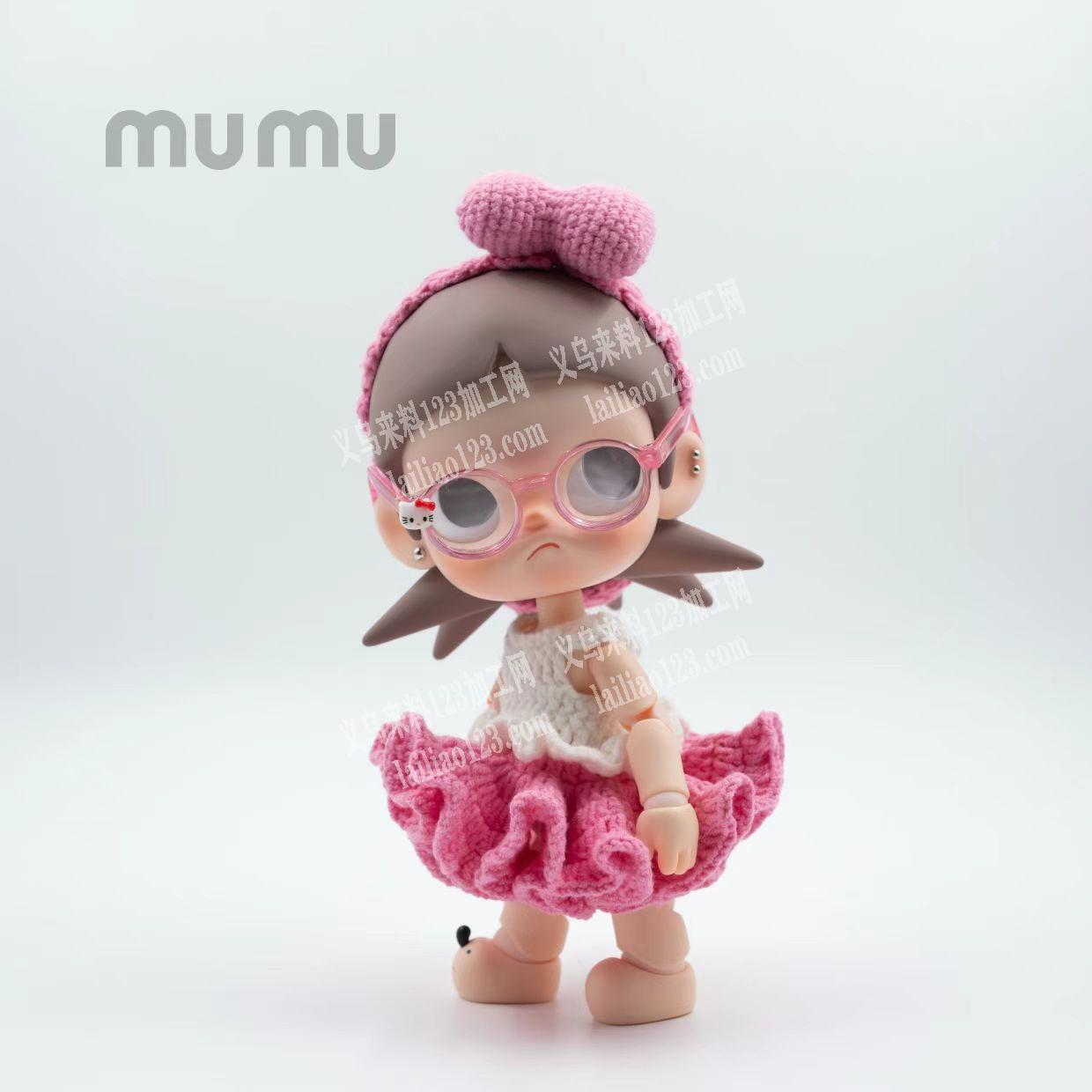 娃娃的衣服【钩针编织的手工活】如图，寻找