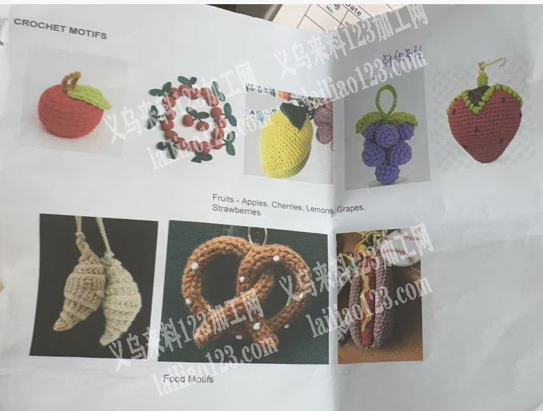 毛线钩针编织的手工活，外发加工，如图，寻找