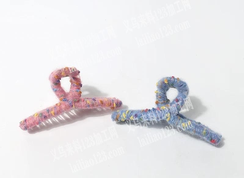 找绕毛线饰品，头饰加工厂，