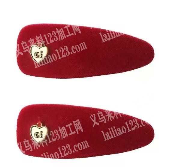 寻找专业做布艺发夹成品的工厂，请联系详谈