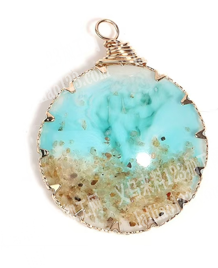 寻找专业做这个吊坠包边的加工厂，饰品包边