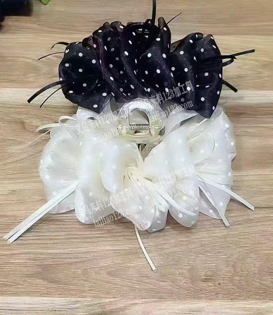 寻找如图款，布艺抓夹的厂家，我要现货，有