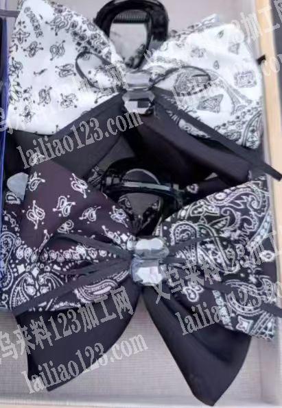 布艺蝴蝶结成品订单，如图，寻找成品工厂，