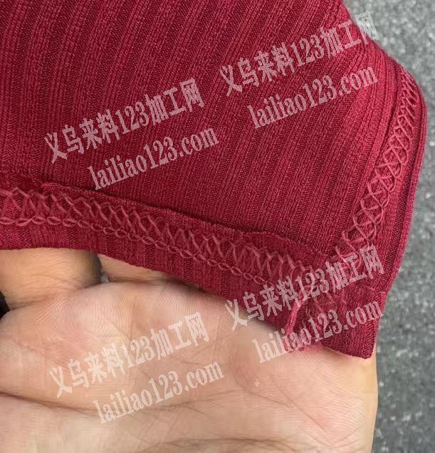 这个围巾双针拷边外发加工，寻找专业做围巾