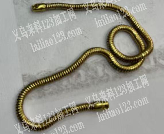 蛇链电镀外发加工。滚镀铬色的电镀，长期合