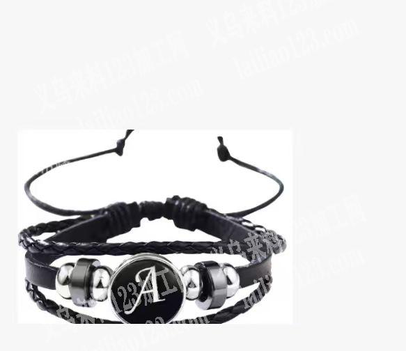 如图皮革编绳手链订单，寻找工厂如图，13