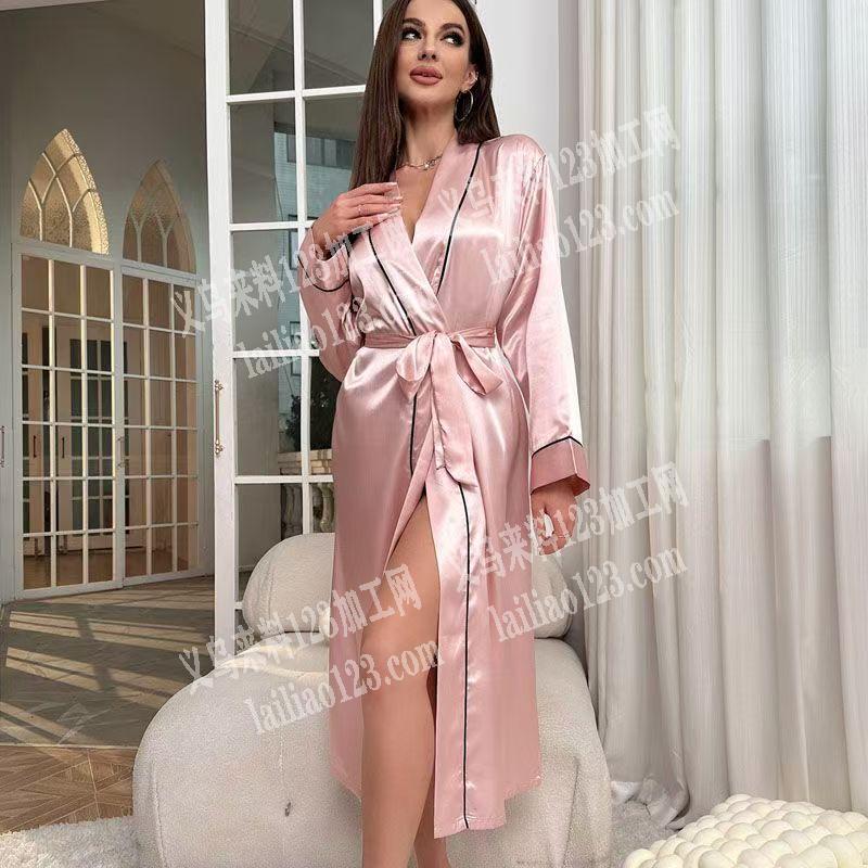 外贸睡袍，长款睡衣订单外发加工，寻找专业