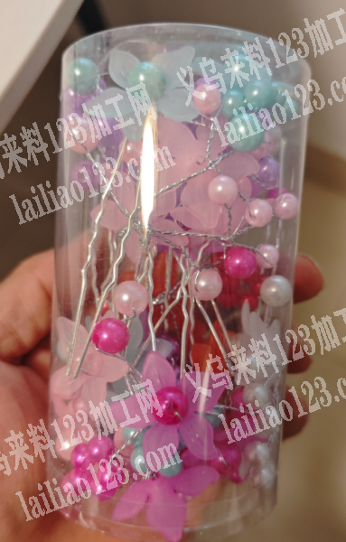 【发外地的手工活】发饰手工活外发，如图，