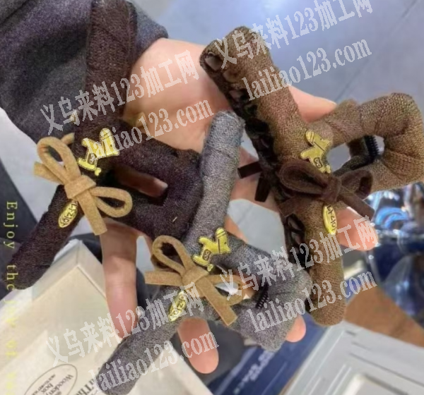 寻找做这个绕布条的抓夹成品订单，采购成品