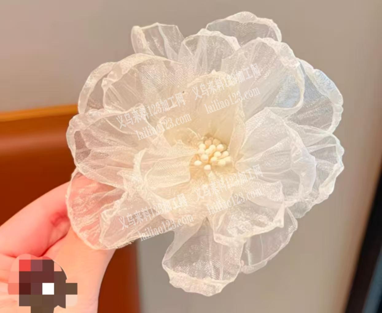 发外地的手工活，花片烧花边，如图，寻找一