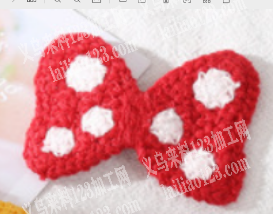 钩针编织的还是刺绣的毛巾绣的